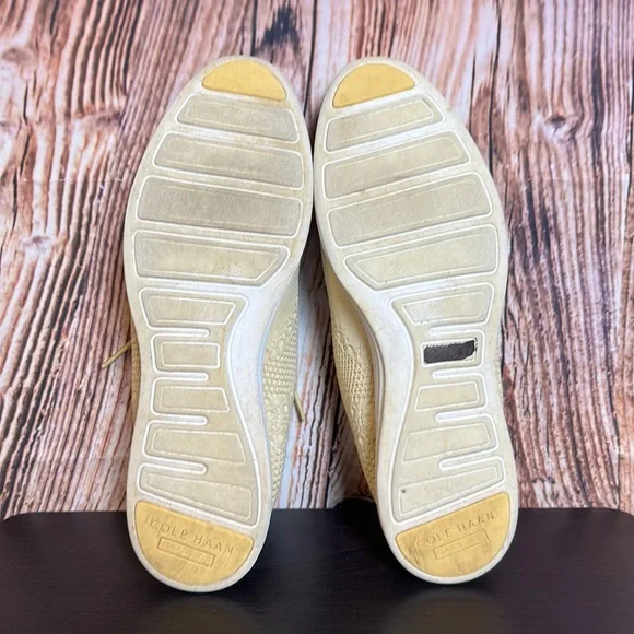 Cole Haan Grand OS Original Grand Knit Wing Tip Oxfords Womens Sz 9.5B - Picture 9 of 10